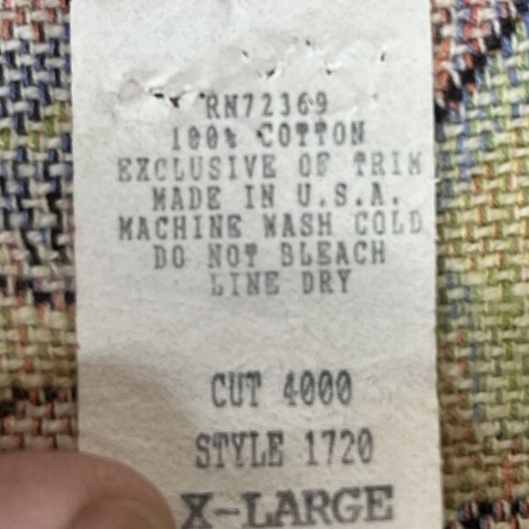 Banjo Dallas TX Crop Jacket Womens XL Tan Western Floral Aztec Brocade Long Slv - Picture 9 of 10